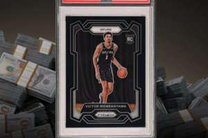 文班球星卡拍出3679.2万人民币天价 成为史上最贵无签名球星卡！